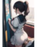 痴●が多いと噂の通学電車