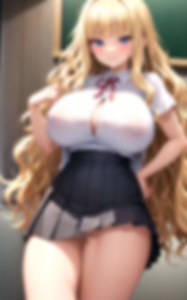 爆乳ギャル！やっと見せてくれた放課後の出来事_1