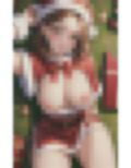 淫乱美女 サンタコスプレ 画像4