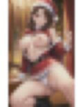 可愛い恋人 サンタコスプレ 画像2