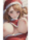 巨乳美女サンタ 卑猥な姿 画像2