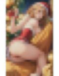巨乳美女サンタ 卑猥な姿 画像4
