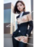 妄想撮りおろし！貧乳スーツのカッコイイ女性編