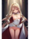 姫騎士の女の子が催●にかかってスカートをたくし上げている画像 画像1