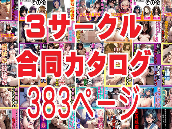 【無料】3サークル合同カタログ 2024年第1四半期_1