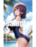 水着と美女と 画像2