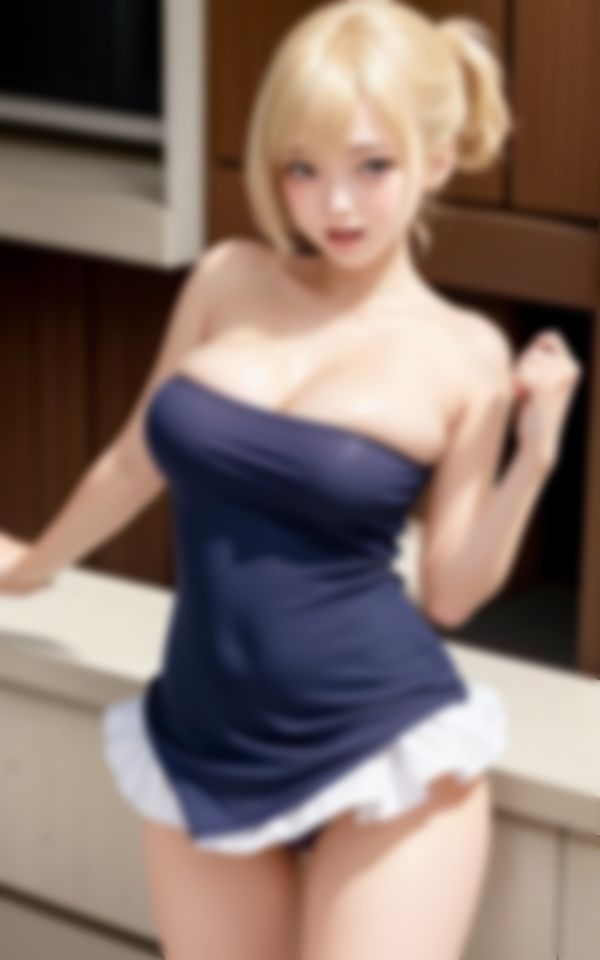 淫らな身体で童貞くんを誘惑してくる金髪美女コレクション 画像4