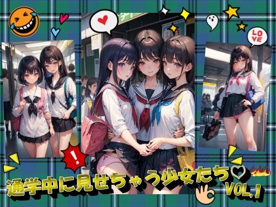 通学中に見せちゃう少女たちVOL.1