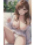 白肌巨乳美女「こっちにきて」 画像5