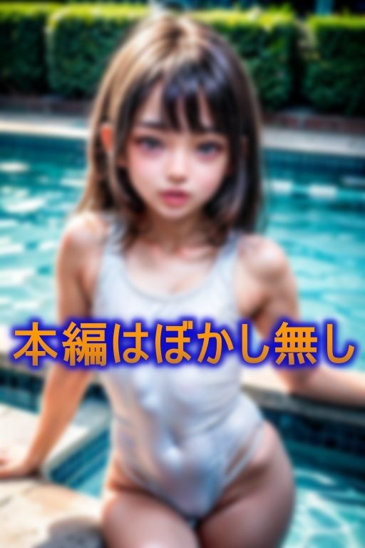 つるぺた貧乳ボディな女生徒のスク水姿が卑猥過ぎてたまりません！_2