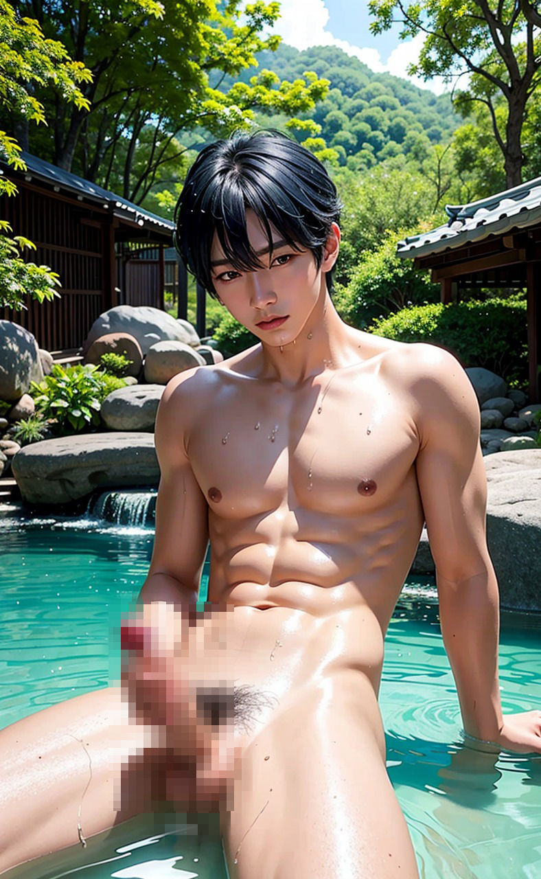 エッチなイケメンたち 野外で×××