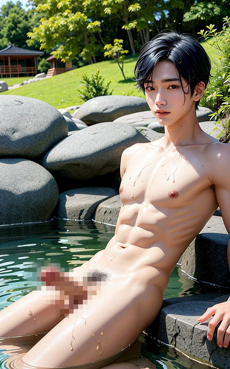 エッチなイケメンたち 野外で×××