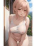 ボーイッシュな美女が外だとエロかった！ 画像2