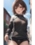 ボーイッシュな美女が外だとエロかった！ 画像5