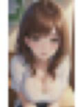 清楚な白シャツ姿 画像2