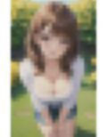 清楚な白シャツ姿 画像4