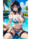 ランジェリー美女プールで男たちを誘惑下着の下の秘密 画像2