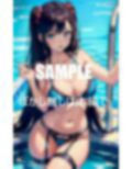 下着美女プールで逆ナン男狩り下着の下の秘密 画像1