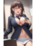 可愛い先輩にオフィスでぶっかけちゃいました！ 新入り君はいっぱい出すね！ 画像3
