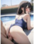 プールサイドの誘惑