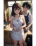裸にエプロン姿で誘われて…「したくなっちゃった！ダメ？」