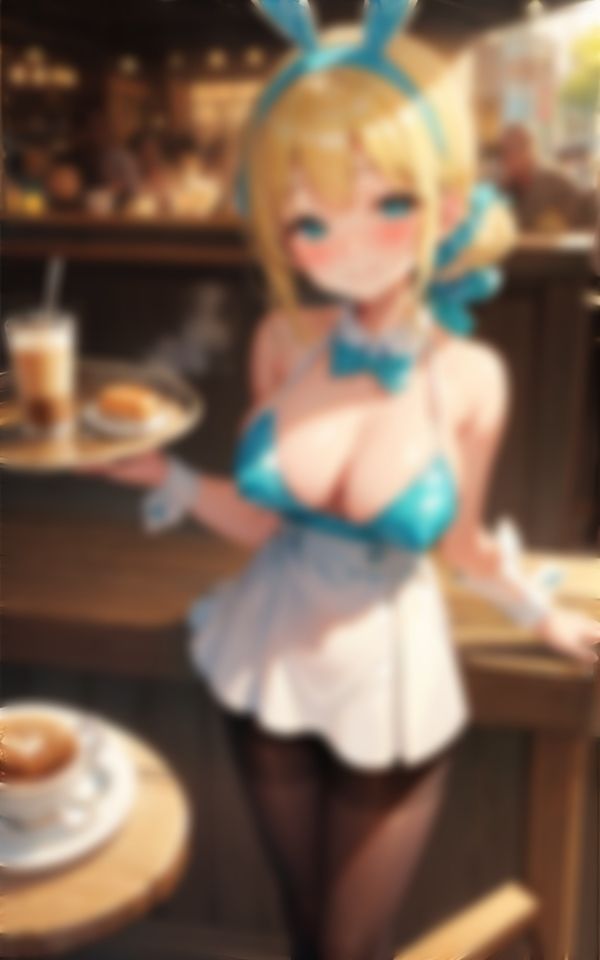 バニーガールの店員さんがえちえちすぎる！VOL.2_4