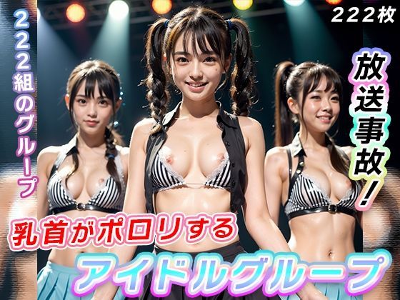 乳首がポロリする、アイドルグループ【222組の国民的アイドル】_1