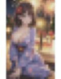 花火の下の…巨乳妖艶美女 画像1