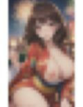 花火の下の…巨乳妖艶美女 画像2