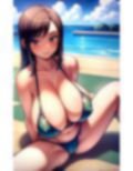 真夏の爆乳ビーチサイドでドピュっ！ 画像2