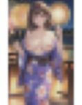 お祭りデート 夜の巨乳美女 画像3