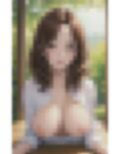 自然の中の露出美女 画像3