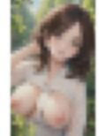 開放感MAX！誰もいない森で… 画像4