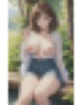 超絶卑猥！野外露出美女 画像4
