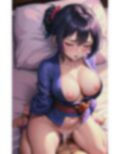 巨乳美女との激しい夜〜淫らな姿でいきまくり…
