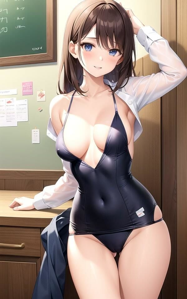 スクール水着の美少女たち3 画像2