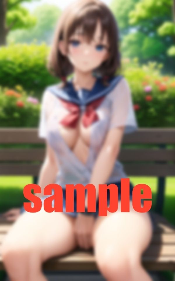 介抱！公園のベンチで うとうと女子 画像6