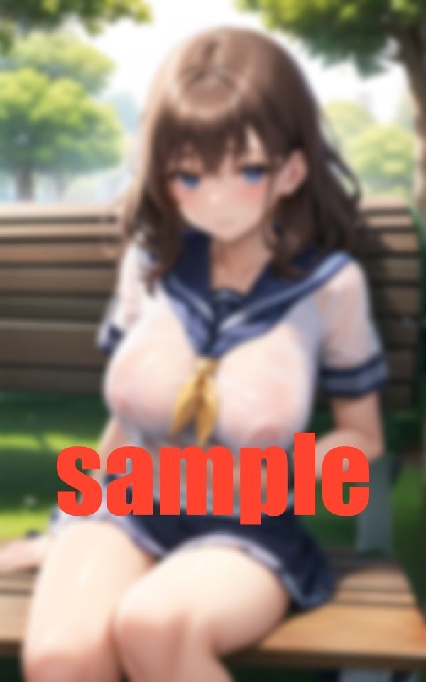 介抱！公園のベンチで うとうと女子 画像8