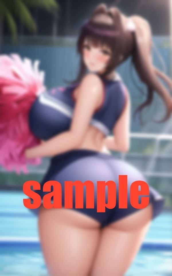 パンチラ ちらちらチアガール 画像1