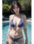 スレンダー熟女の水着姿 画像2