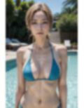 スレンダー熟女の水着姿 画像4