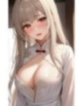 美女のちょっとエッチなコスプレ 胸が少しキツイかな？ 画像1
