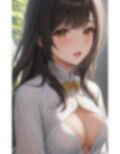 美女のちょっとエッチなコスプレ 胸が少しキツイかな？ 画像6