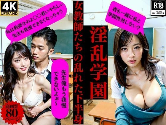 淫乱学園女教師たちの乱れた下半身【とサークル】