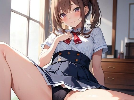 Stable Diffusionを使用して画像を生成して画像を生成しています【開脚な美少女さん】