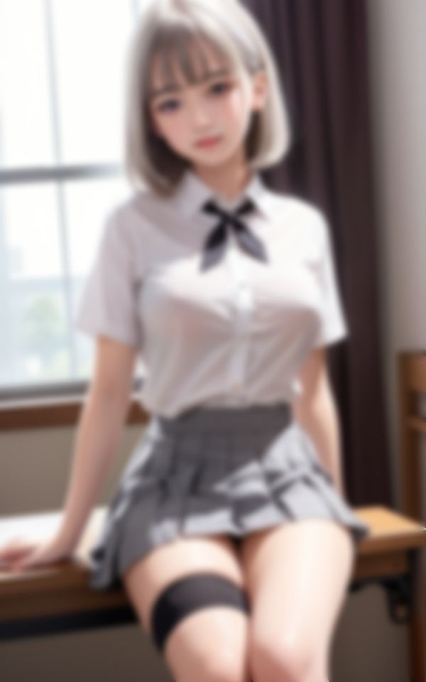 Hな交渉して成功したお嬢様女学生Hな裏写真集95枚_9