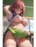 五等分のパンチラ 絶対領域×下乳で誘惑してくる ニーハイ編 中野三〇 画像6