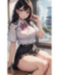 「触って見る？」新人OLの誘惑【AI美女イラスト集】 画像2