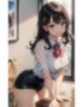 「触って見る？」新人OLの誘惑【AI美女イラスト集】 画像3