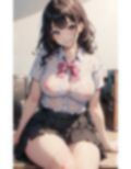 「触って見る？」新人OLの誘惑【AI美女イラスト集】 画像5